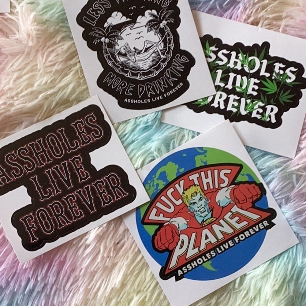 ALF sticker pack 4 stickers
